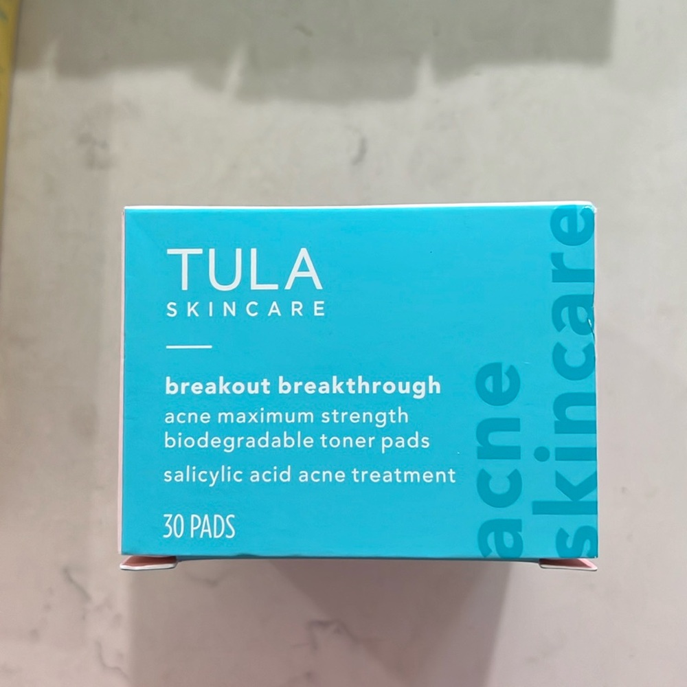 NEW Tula Breakout Breakthrough Toner Pads